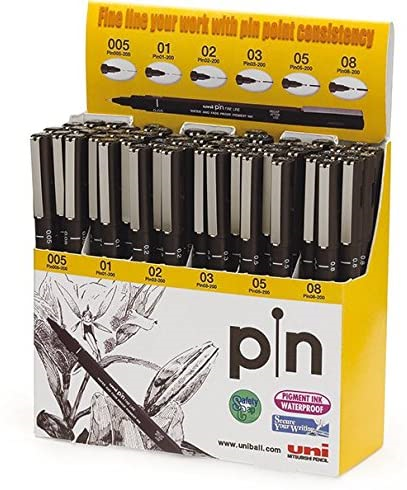 Uni Drawıng Pen Pın-200/144 Set