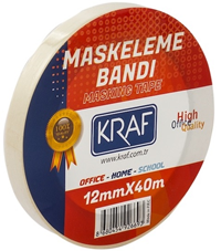 Kraf Maskeleme Bandı 12mmX40m