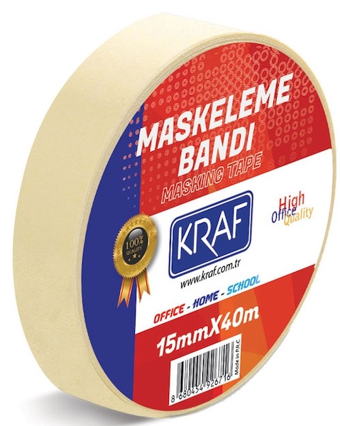 Kraf Maskeleme Bandı 15MMX40M