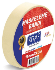 Kraf Maskeleme Bandı 15MMX40M