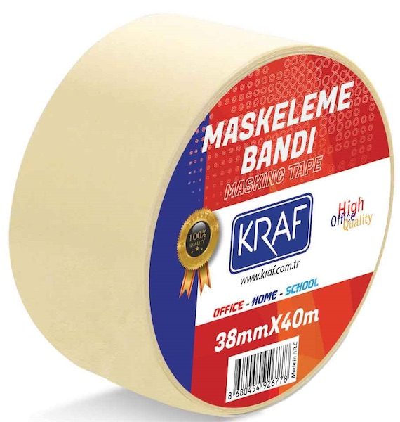 Kraf Maskeleme Bandı 38MMX40M